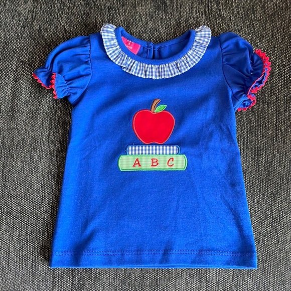 Claire & Charlie Back To School Knit Shirt - Picture 1 of 4